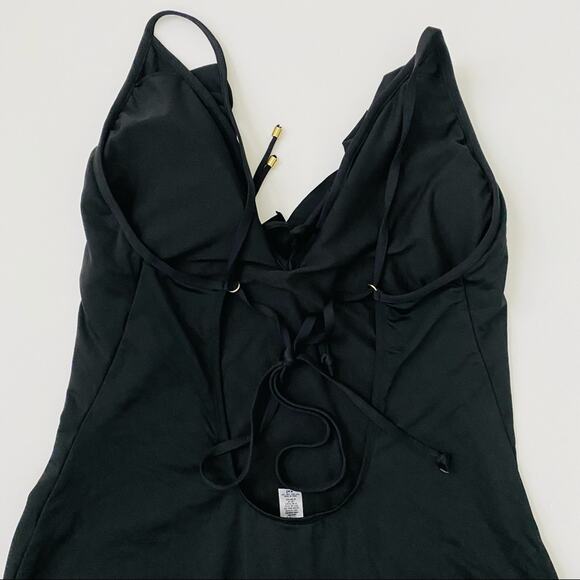 Old Navy | Ruffle V Neck Tie Front Swimsuit NWOT - Picture 5 of 9